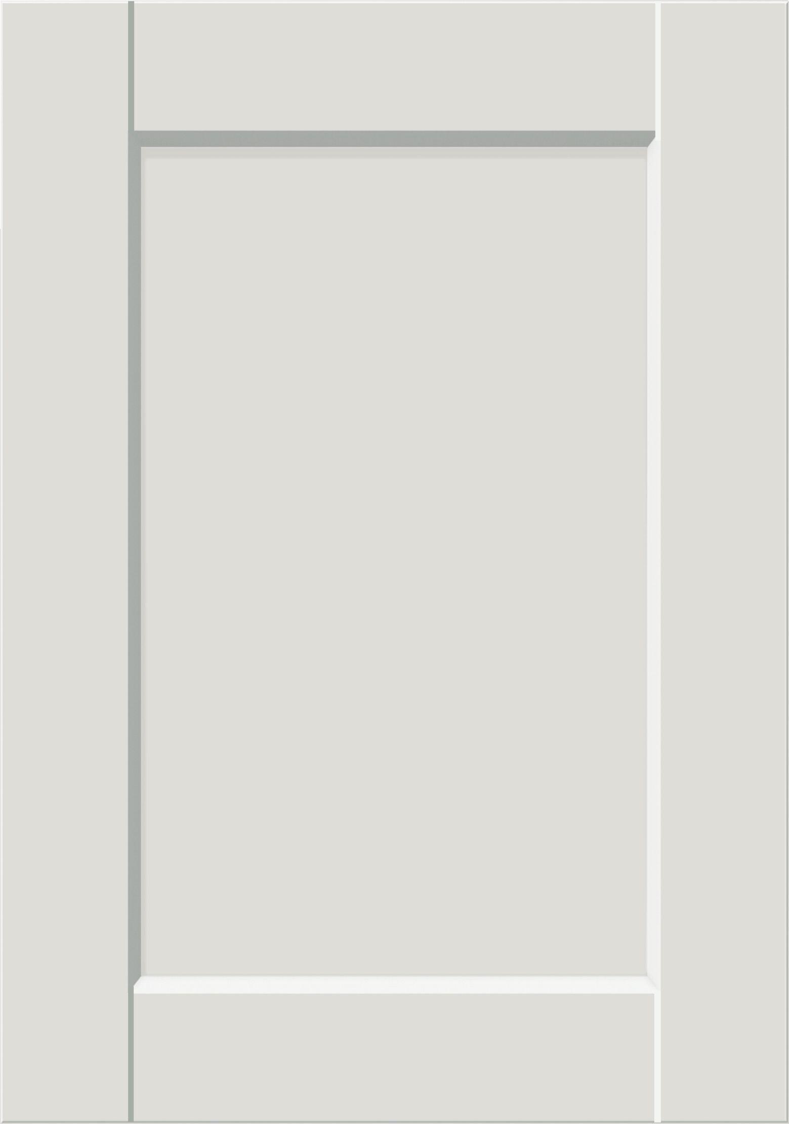 5pc Smooth Shaker Light Grey